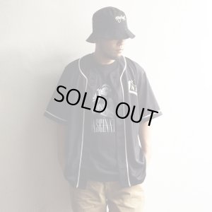 画像9: 【CRACKLIMB】SOUTH V.I.P. BASEBALL SHIRT (BLACK)