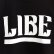 画像3: 【LIBE BRAND×QP】 QP BIG LOGO TEE (BLACK) (3)