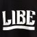 画像3: 【LIBE BRAND×QP】 QP BIG LOGO TEE (BLACK)