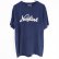 画像1: 【CRACKLIMB】'17 NEWFUNK LOGO WASH TEE (NAVY) (1)