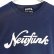 画像3: 【CRACKLIMB】'17 NEWFUNK LOGO WASH TEE (NAVY)