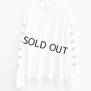 画像2: 【CRACKLIMB】'17 NEWFUNK LOGO WASH LONG TEE (WHITE)