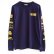 画像1: 【CRACKLIMB】 日本語 LONG TEE (NAVY) (1)