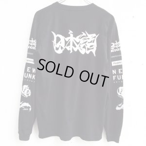 画像2: 【CRACKLIMB】 日本語 LONG TEE (BLACK)