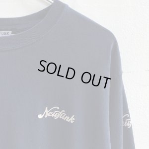 画像4: 【CRACKLIMB】'17 NEWFUNK LOGO WASH LONG TEE (NAVY)