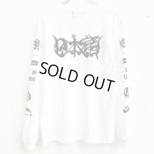 画像2: 【CRACKLIMB】 日本語 LONG TEE (WHITE)