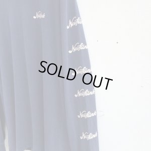 画像3: 【CRACKLIMB】'17 NEWFUNK LOGO WASH LONG TEE (NAVY)