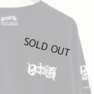 画像4: 【CRACKLIMB】 日本語 LONG TEE (BLACK)