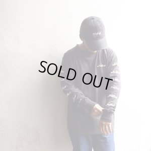 画像7: 【CRACKLIMB】'17 NEWFUNK LOGO WASH LONG TEE (BLACK)