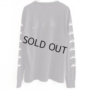 画像2: 【CRACKLIMB】'17 NEWFUNK LOGO WASH LONG TEE (BLACK)