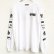 画像1: 【CRACKLIMB】 日本語 LONG TEE (WHITE) (1)