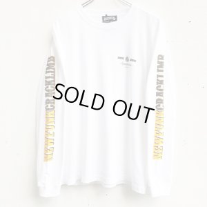 画像1: 【CRACKLIMB】BOXING LONG TEE (WHITE)