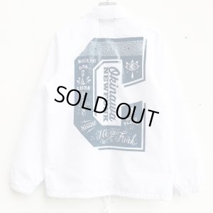 画像1: ＊SALE＊【CRACKLIMB】EYEWASH NYLON JACKET (WHITE)