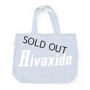 画像1: 【RIVAXIDE】'CONVEX LOGO' TOTE BAG (LIGHTBLUE)