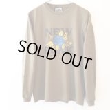 【CRACKLIMB】FLOWER LONG TEE (OLIVE)