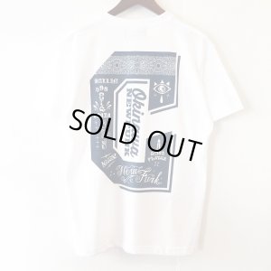 画像1: 【CRACKLIMB】EYEWASH TEE (WHITE)