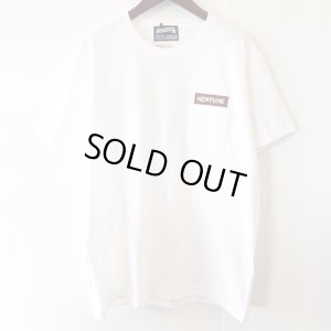 画像1: 【CRACKLIMB】NEWFUNK BOX POCKET TEE (WHITE)