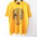 画像1: 【CRACKLIMB】PAISLEY SKULL TEE (GOLD) (1)