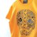 画像3: 【CRACKLIMB】PAISLEY SKULL TEE (GOLD) (3)