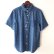 画像1: Bleu Denim Shirt / size: L (1)