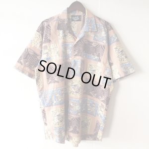 画像1: Middle East Mural Shirt / size: XL