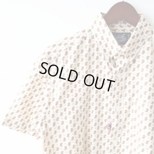 画像2: Cream Paisley Shirt / size: L