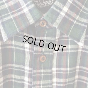 画像3: Green Check Shirt / size: M