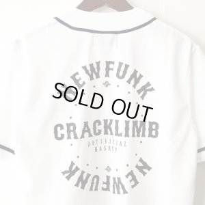 画像4: 【CRACKLIMB】C&C BASEBALL SHIRT (WHITE)