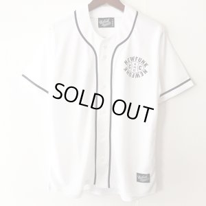 画像1: 【CRACKLIMB】C&C BASEBALL SHIRT (WHITE)