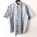 画像1: Bleu Marble Shirt / size: L (1)