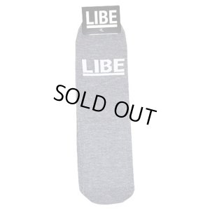 画像2: 【LIBE BRAND】BIG LOGO SOX (GRAY)