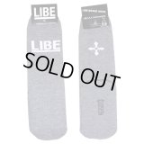 【LIBE BRAND】BIG LOGO SOX (GRAY)