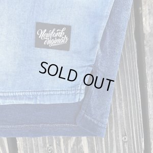 画像4: 【CRACKLIMB】NEWFUNK CUTSEW TEE (INDIGO)