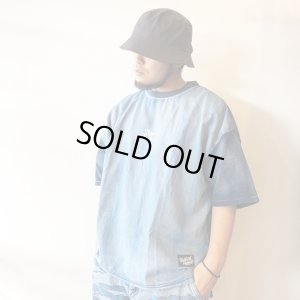 画像6: 【CRACKLIMB】NEWFUNK CUTSEW TEE (INDIGO)