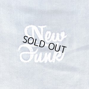 画像5: 【CRACKLIMB】NEWFUNK CUTSEW TEE (LIGHT INDIGO)