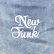 画像5: 【CRACKLIMB】NEWFUNK CUTSEW TEE (LIGHT INDIGO)