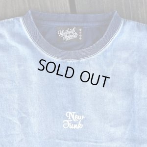 画像3: 【CRACKLIMB】NEWFUNK CUTSEW TEE (INDIGO)
