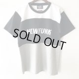 【NEWFUNK】THREE FOOTBALL TEE (W/B/G)