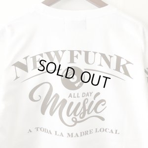 画像4: 【CRACKLIMB】MUSIC ALL DAY LONG TEE (WHITE)