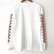 画像2: 【CRACKLIMB】FLAG LONG TEE (WHITE) (2)