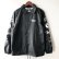 画像1: 【CRACKLIMB】MUSIC ALL DAY NILON JACKET (BLACK) (1)