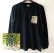 画像1: 【CRACKLIMB】TWO SIDE VIEW LONG TEE + CDセット (BLACK) (1)