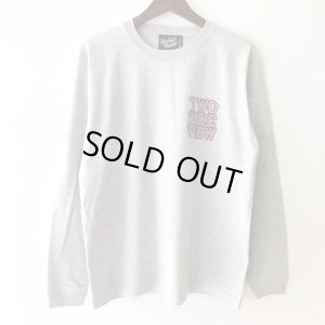 画像2: 【CRACKLIMB】TWO SIDE VIEW LONG TEE + CDセット (GRAY)