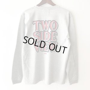 画像3: 【CRACKLIMB】TWO SIDE VIEW LONG TEE + CDセット (GRAY)