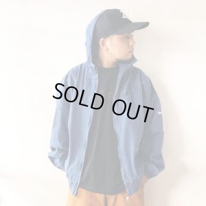 画像7: 【CRACKLIMB】DENIM HOOD PARKER