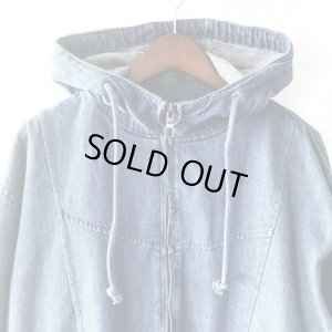 画像3: 【CRACKLIMB】DENIM HOOD PARKER