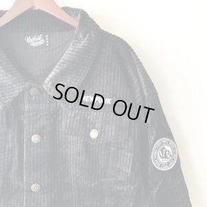 画像3: 【CRACKLIMB】THICK CODYROY JACKET (BLACK)