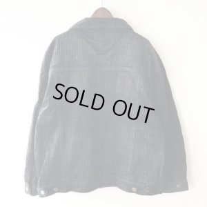画像2: 【CRACKLIMB】THICK CODYROY JACKET (BLACK)