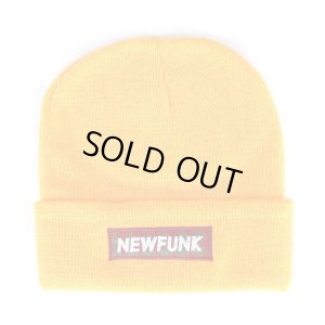 画像1: 【CRACKLIMB】NEWFUNK BOX KNIT CAP (Yellow)