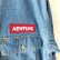 画像4: 【NEWFUNK】BOX LOGO DENIM SHIRT (LIGHT INDIGO)